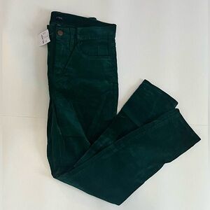 Dark Green J. Crew Corduroys